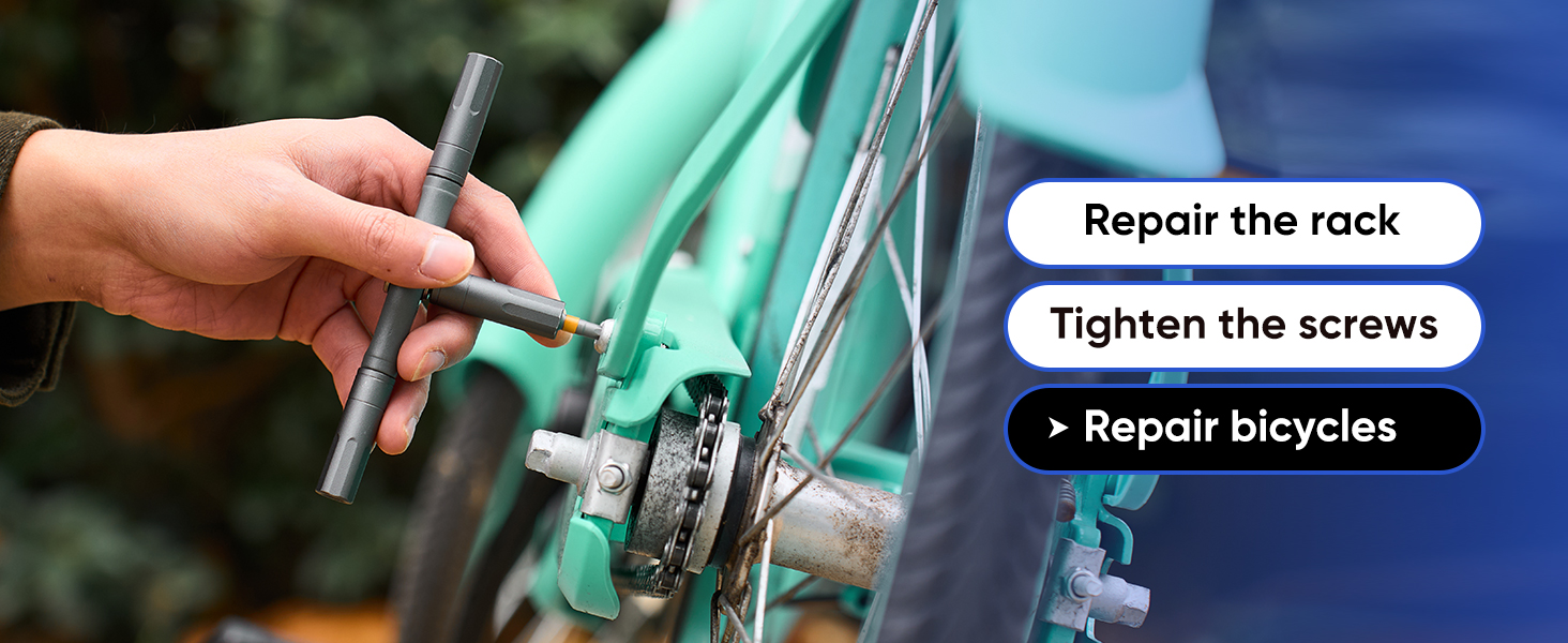 Repair bicycles