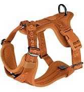 Sunraymascota No Pull Dog Harness with Lycra, Three-Point Force Dispersion &amp; 3D Padding, Adjustab...