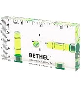 T-Type Level Shatterproof Cross Check Bubble Level Magnetic Mini Bubble Level Two directions Spir...