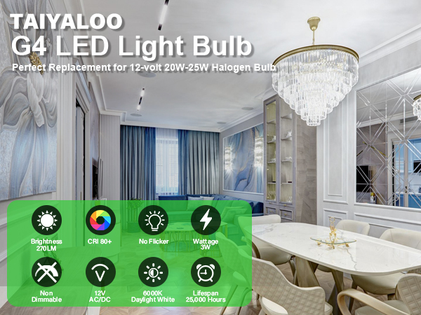 g4 led bulb 12v