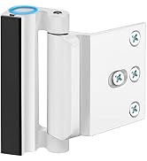 Home Security Door Lock Reinforcement - Upgraded Childproof Safety Door Locks Defender Easy Open ...
