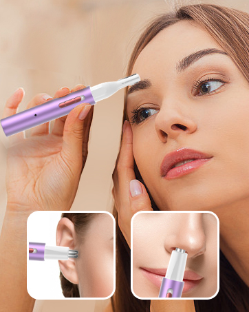 Ear and Nose Hair Trimmer for Men Women,Painless USB Rechargeable Nose Hair Trimmer Clipper