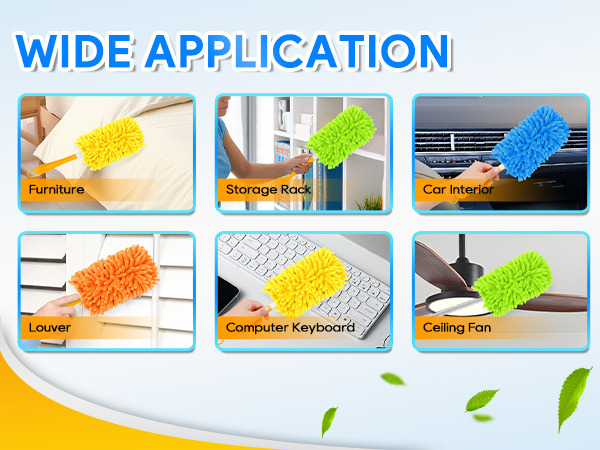 KEEPOW Reusable Duster Refill Compatible with Swiffer Duster Refill