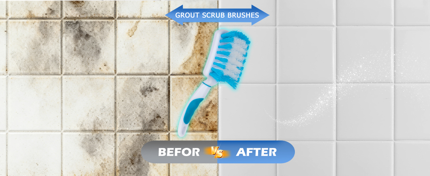 bathroom scrub brush