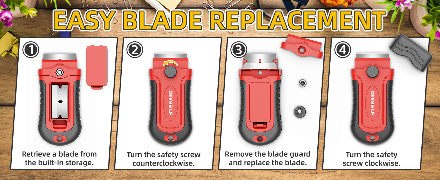 razor blade scraper tool