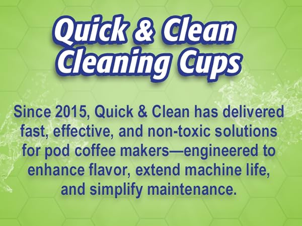 keurig cleaning pod