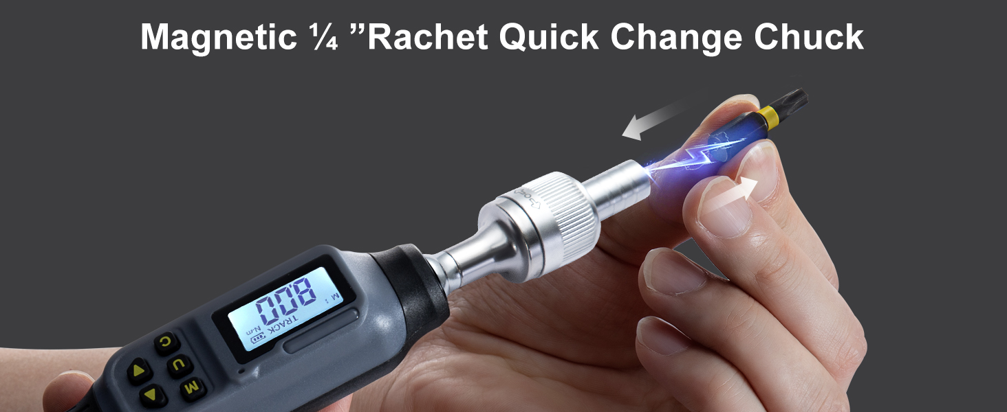 magnetic rachet torque screwdriver