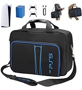 HUIJUTCHEN for PS5 Carrying Case, for PS5 Travel Case Compatible with PS5 Disc And Digital Editio...