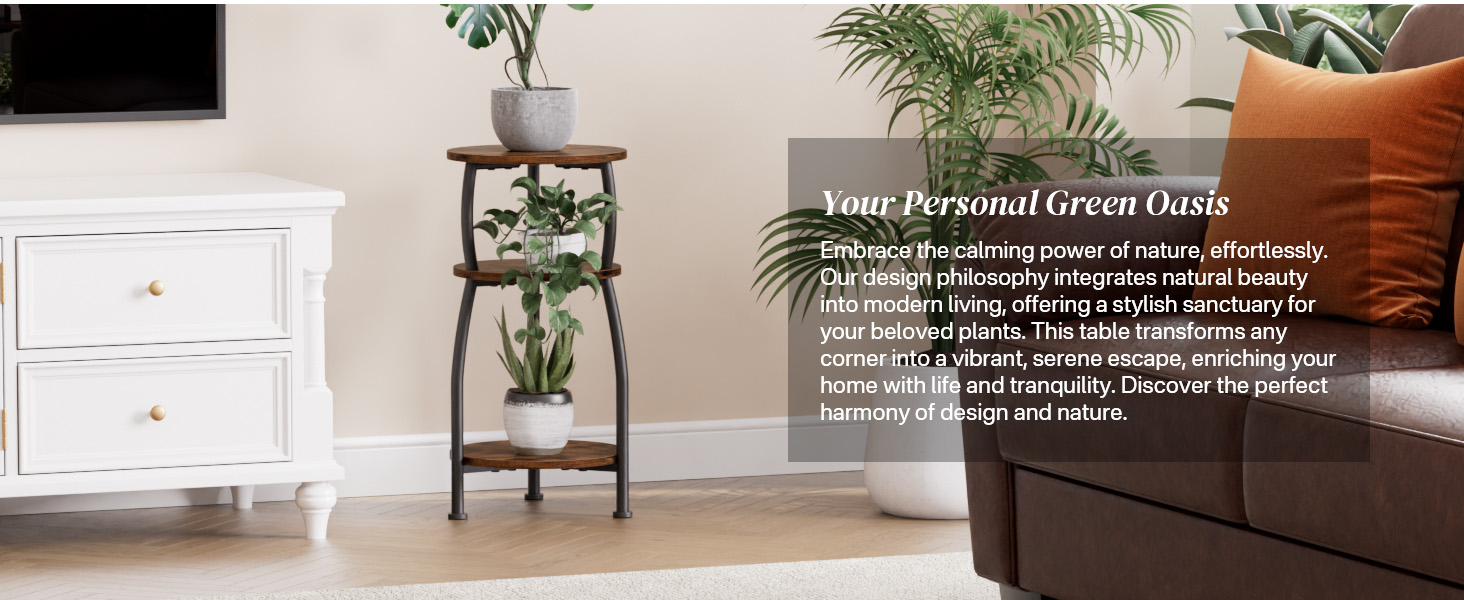 Small Round Side Table