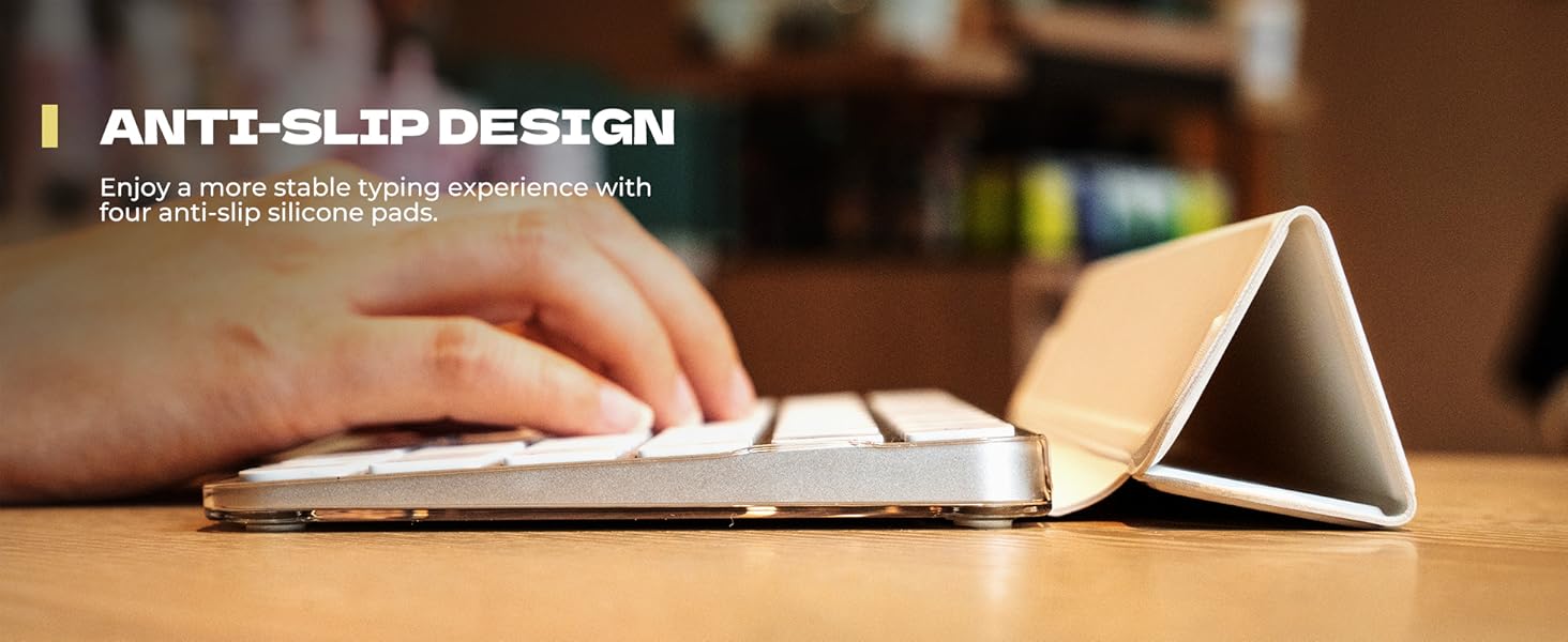 Dexnor Case for Apple Magic Keyboard with Touch ID/Lock Key 2021/2024