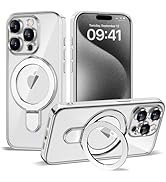ETPESOK Compatible with iPhone 13 Pro Max Case with Invisible Magnetic Ring Stand [Compatible wit...