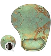 AIMSA Ergonomic Mouse Pad with Wrist Support Gel, Wrist Rest Pad Non-Slip PU Base Comfortable Lap...