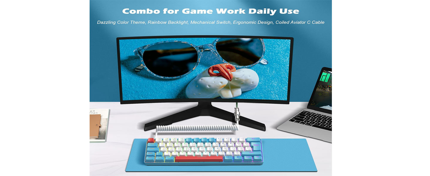 T60 KEYBOARD/BLUE