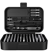 SOONAN Precision Screwdriver Set, 130 in 1 Electronics Repair Tool Kit with 120 Bits, Magnetic Sc...