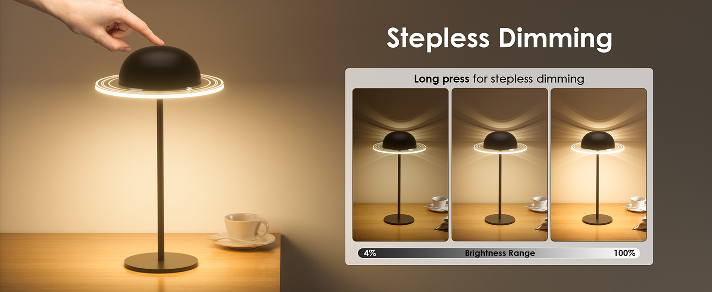 cordless table lamps rechargeable