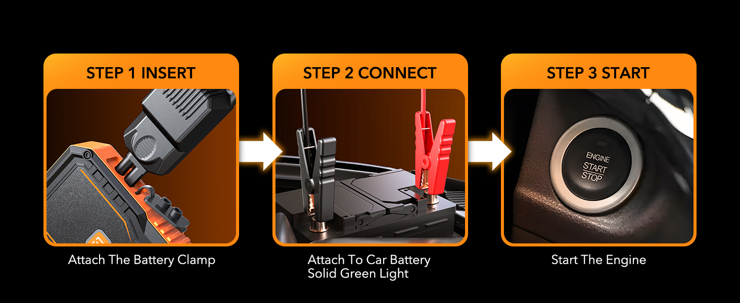 jumpstart portable car jump starter