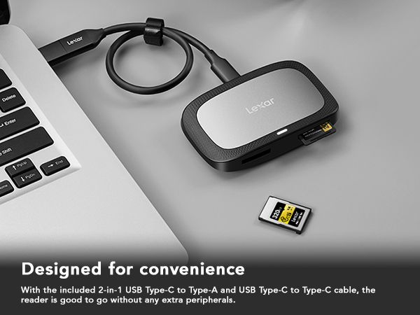 Designed for convenience