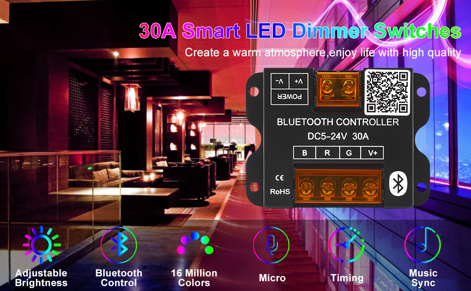 30A smart dimmer switches