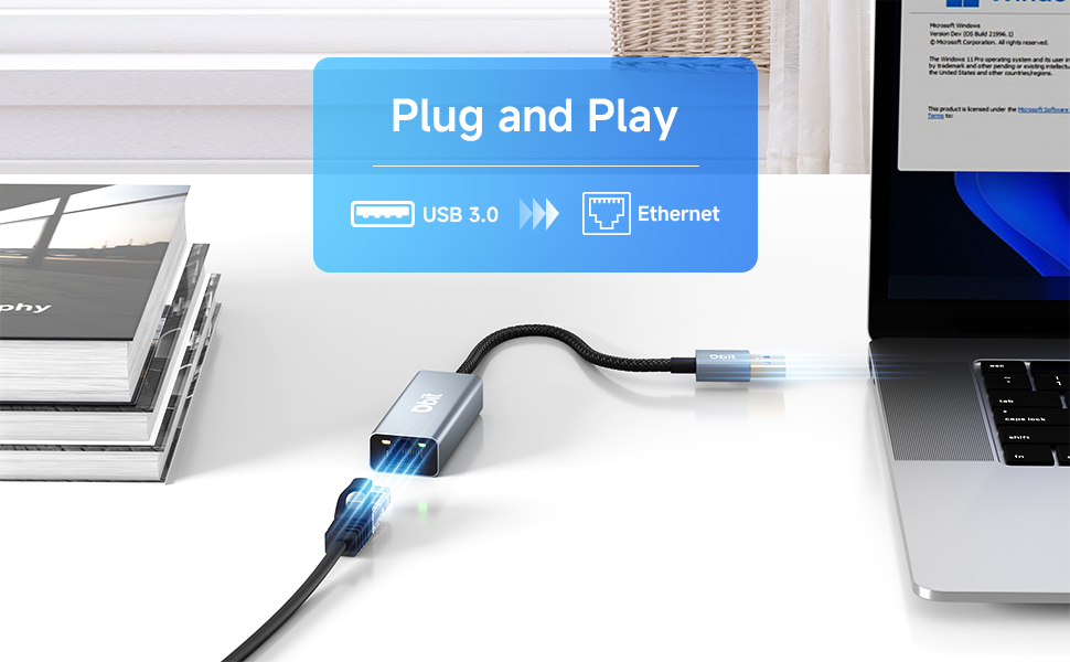 Plug and play, no setup required