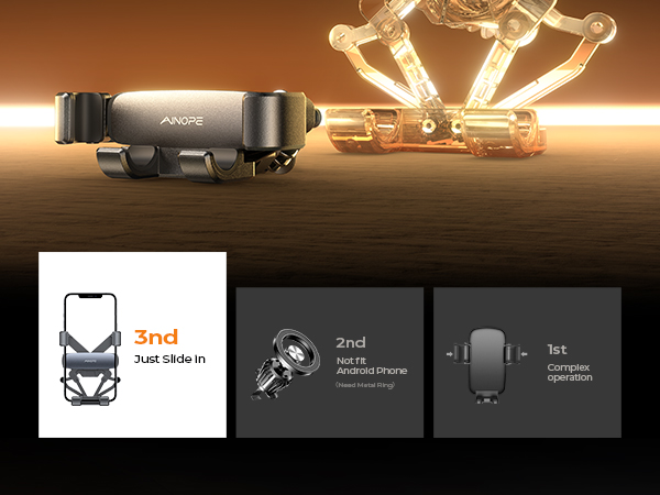 car vent phone mount for car phone holder mount air vent hook phone holder for car mount