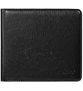 MOSISO Car Registration and Insurance Holder, PU Leather Automobile License Registration Holder V...