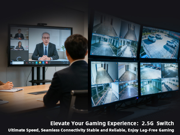 2.5gbps switch high speed connect