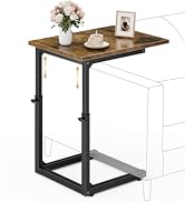 Vagusicc C Shaped End Table, 33