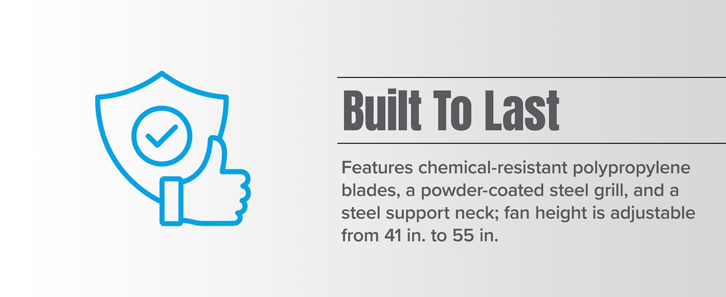 Hurricane Supreme 16" 3 Speed Oscillating Stand Pedestal Fan with Remote, Black