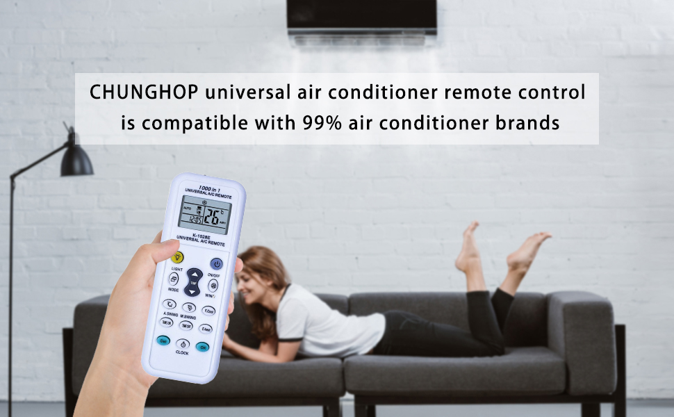 universal air conditioner remote control