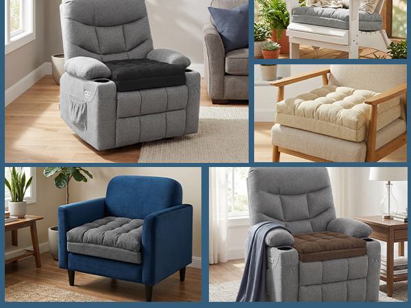 memory foam chair cushion recliner