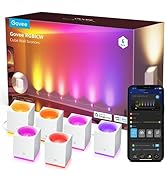 Govee Cube Wall Sconces, RGBIC LED Wall Light Works with Alexa, WiFi Smart Lights for Room Decor,...