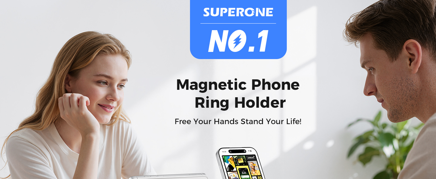 magnetic phone grip