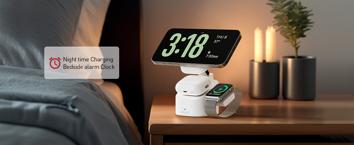 wireless phone and watch charger