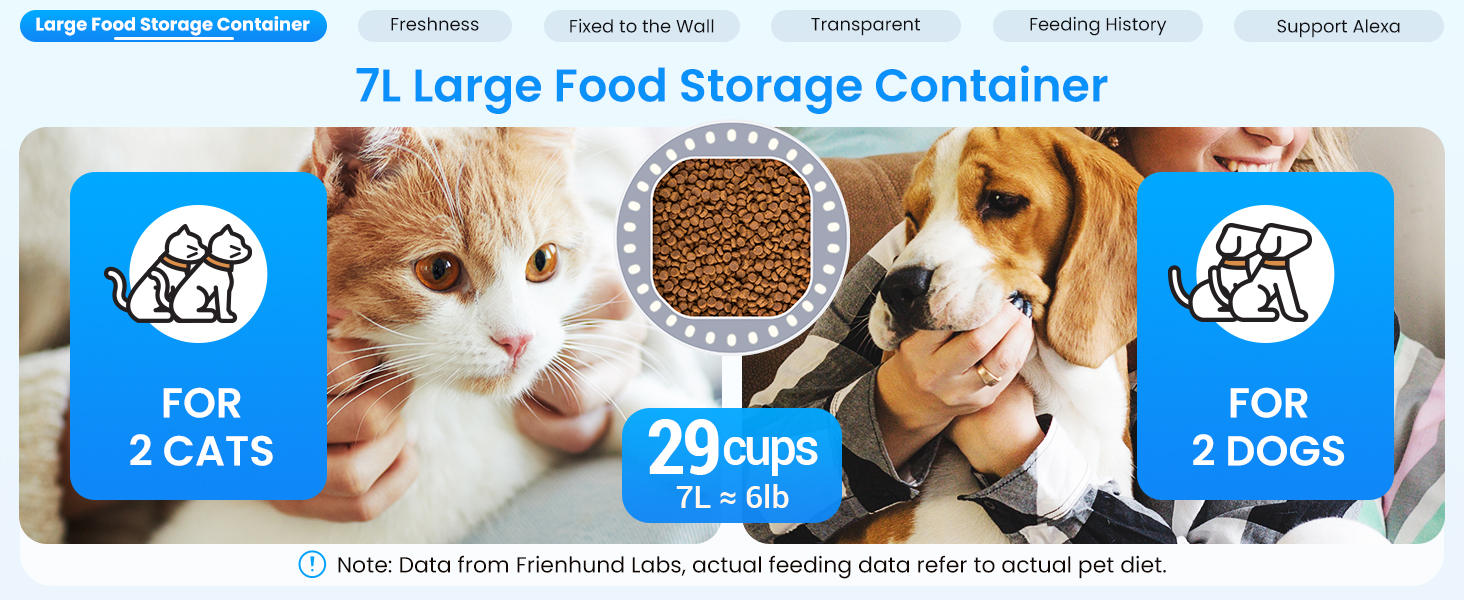 automatic feeder cat dry food