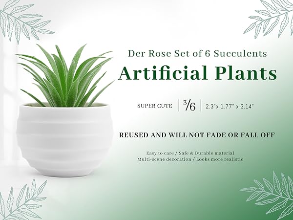 Small Fake Plants