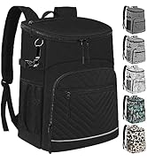 Cooler Backpack Insulated Leakproof Waterproof Backpack Cooler Bag 30 Cans, Large Capacity Lightw...