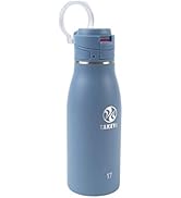 Takeya 17 oz Traveler Stainless Steel Insulated Travel Coffee Mug with Locking Leak Proof Lid, Pr...
