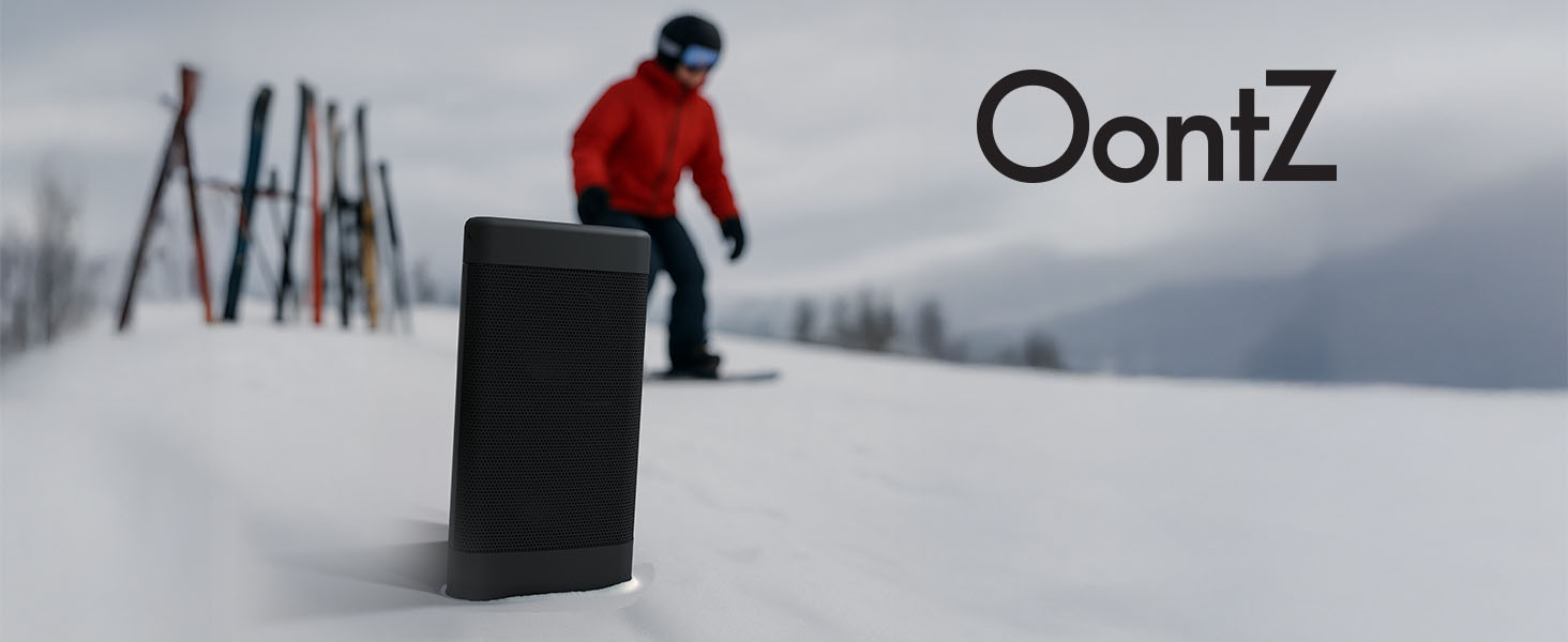 OontZ Angle 3 Bluetooth Speaker, Black