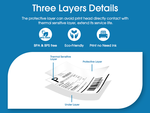 Thermal labels 4x6"