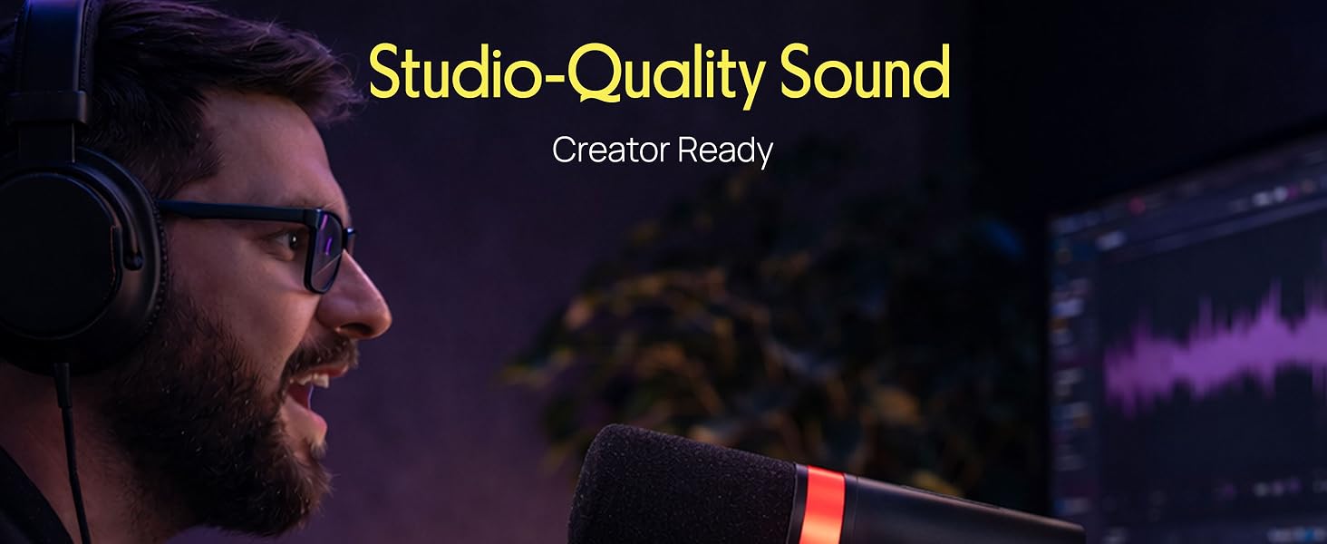 podcast microphone xlr microphone streaming mic studio microphone podcast mic