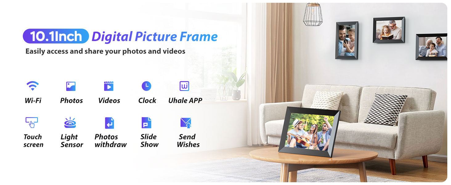 digital picture and video frame
