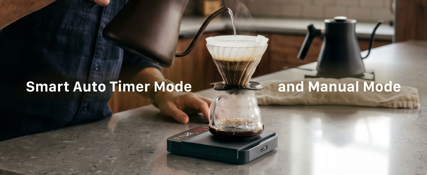 Smart Auto Timer Mode and Manual Mode