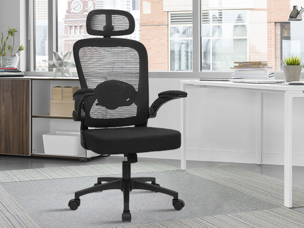 office chair with armrests