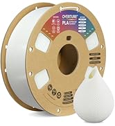 OVERTURE PLA Filament 1.75mm PLA 3D Printer Filament, 1kg Cardboard Spool (2.2lbs), Dimensional A...