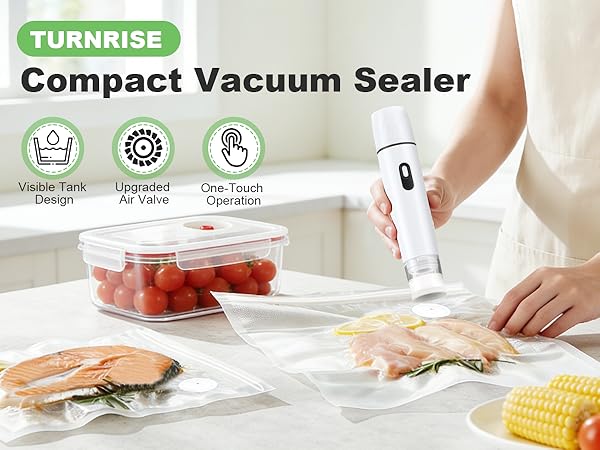 handheld vacuum sealer for food