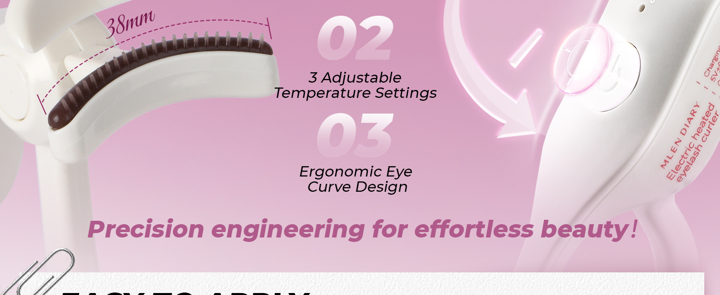 heated eyelash curler
