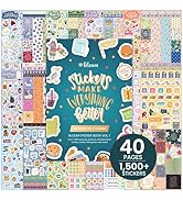 bloom daily planners 40 Page Mega Planner Sticker Pack (1500+ Stickers) - 6” x 9” Bound Ultimate ...