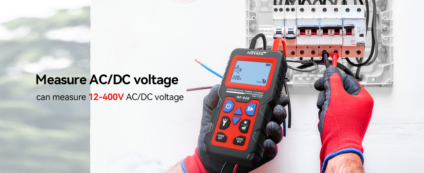 Measure AC/DC voltage