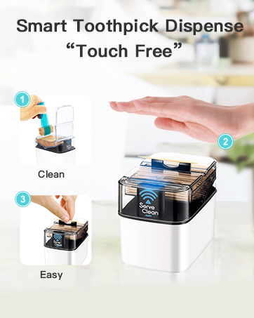 Smart toothpick dispense