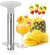 Pineapple Corer, [Upgraded, Reinforced, Thicker Blade] Newness Premium Pineapple Corer Remover, S...